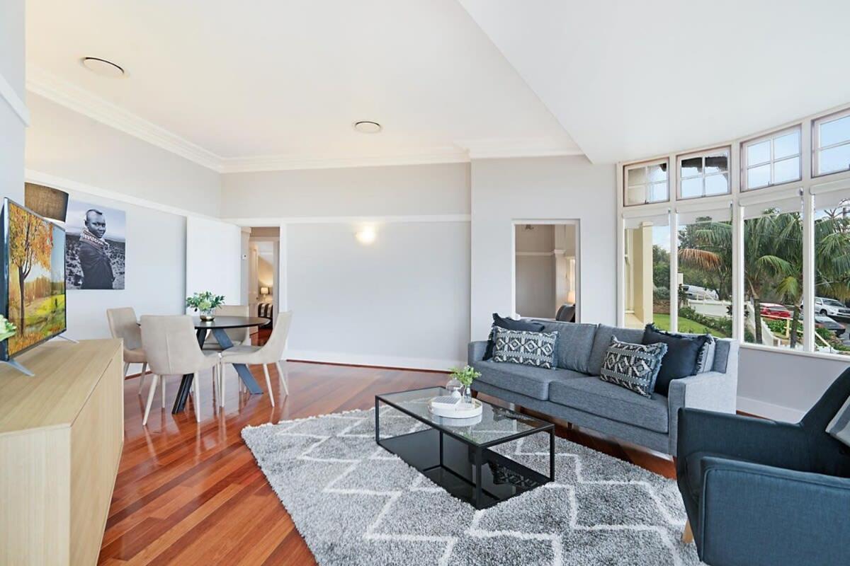 Huge Harbour View Apartment In Historic Home Sídney Exterior foto